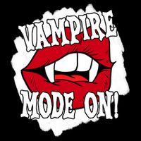 Vampire Mode On Fangs Lips Halloween Premium T-Shirt
