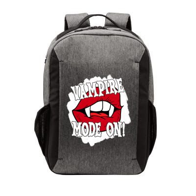 Vampire Mode On Fangs Lips Halloween Vector Backpack