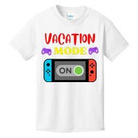 Vacation Mode On Gamer Kids T-Shirt