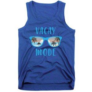 Vacay Mode On Designs For Tourist Beach Gift Tank Top