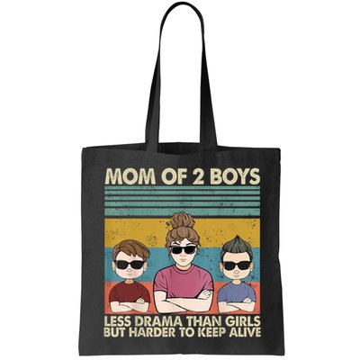 Vintage Mom Of 2 Boy Less Drama Than Girl But Harder To Bag