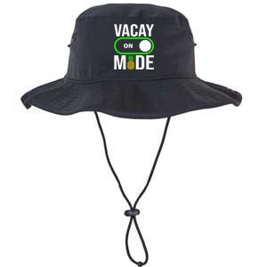 Vacay Mode On Cute Pineapple Graphic Summer Vacation Design Gift Legacy Cool Fit Booney Bucket Hat