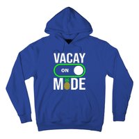 Vacay Mode On Cute Pineapple Graphic Summer Vacation Design Gift Hoodie