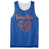 Vacay Mode On Designs For Tourist Beach Gift Mesh Reversible Basketball Jersey Tank