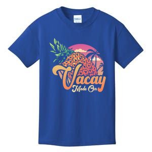 Vacay Mode On Funny Summer Vacation Family Traveling Gift Kids T-Shirt