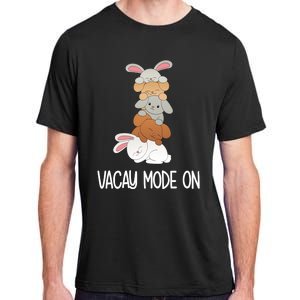 Vacay Mode On Kawaii Bunny Kawaii Rabbit Gift Adult ChromaSoft Performance T-Shirt