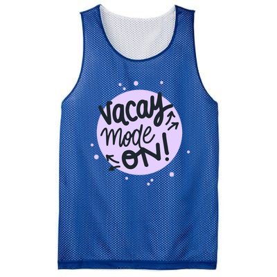 Vacay Mode On Gift Mesh Reversible Basketball Jersey Tank