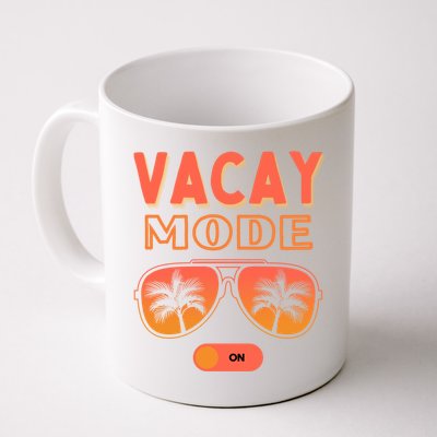 Vacay Mode On Tropical Summer Vacation Group Family Tees Gift Coffee Mug