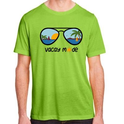 Vacay Mode On The Beach Gift Adult ChromaSoft Performance T-Shirt