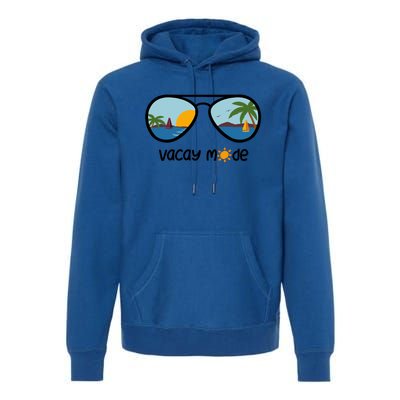 Vacay Mode On The Beach Gift Premium Hoodie