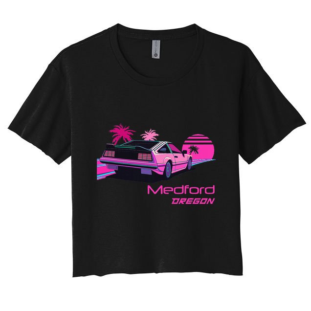 Vintage Medford Oregon Crop Top