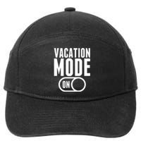 Vacation Mode On 7-Panel Snapback Hat