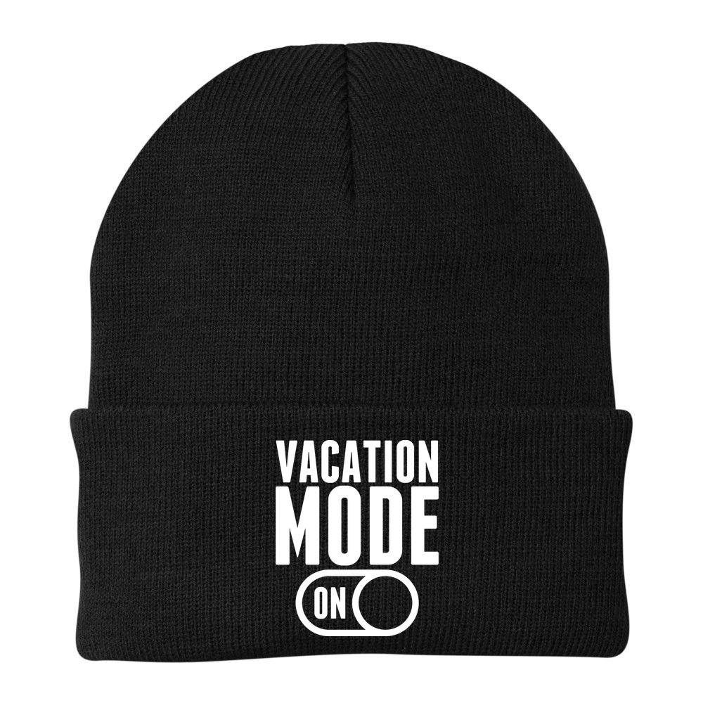 Vacation Mode On Beanie