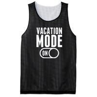 Vacation Mode On Mesh Reversible Basketball Jersey Tank