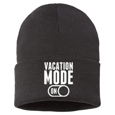 Vacation Mode On Sustainable Knit Beanie