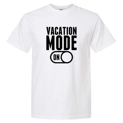 Vacation Mode On Garment-Dyed Heavyweight T-Shirt