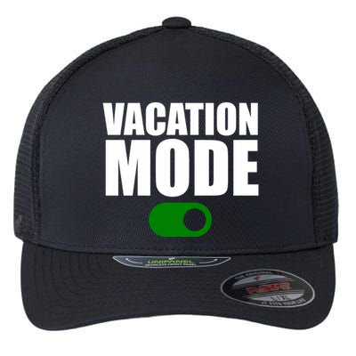 Vacation Mode On Flexfit Unipanel Trucker Cap