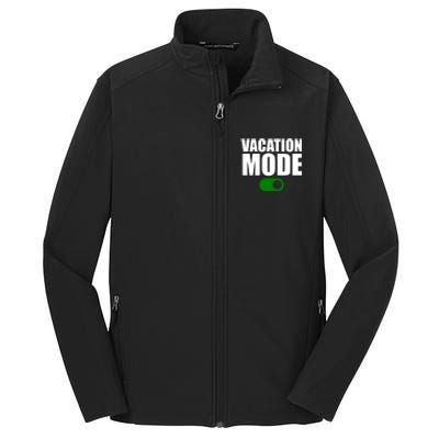 Vacation Mode On Core Soft Shell Jacket