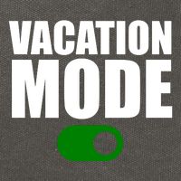 Vacation Mode On Cotton Canvas Backpack