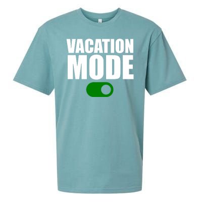 Vacation Mode On Sueded Cloud Jersey T-Shirt