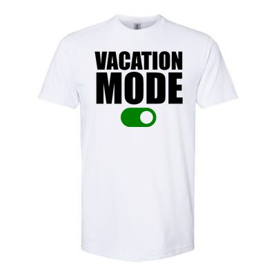 Vacation Mode On Softstyle CVC T-Shirt