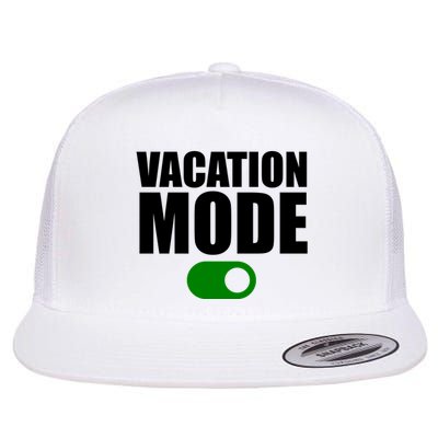 Vacation Mode On Flatbill Hat