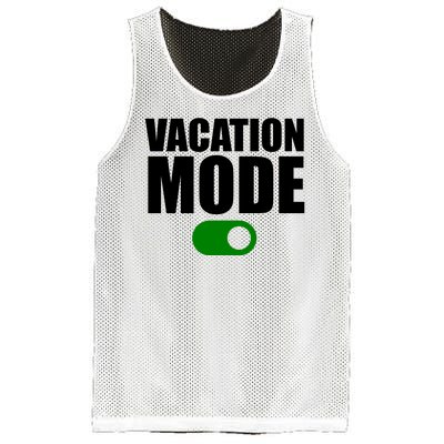 Vacation Mode On Mesh Reversible Basketball Jersey Tank