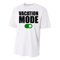 Vacation Mode On Performance Sprint T-Shirt