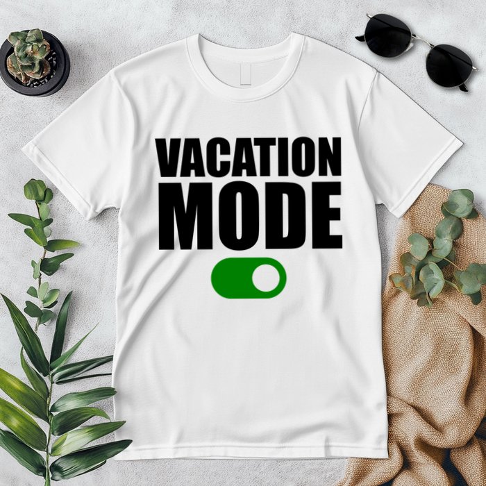 Vacation Mode On Premium T-Shirt