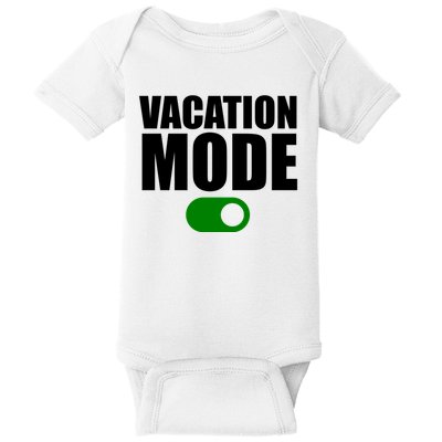 Vacation Mode On Baby Bodysuit