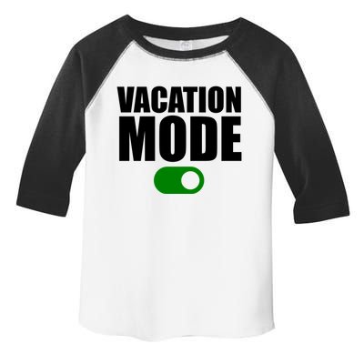 Vacation Mode On Toddler Fine Jersey T-Shirt