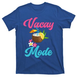 Vacay Mode On Pineapple Vibes Couple Matching Teacher Summer Gift T-Shirt