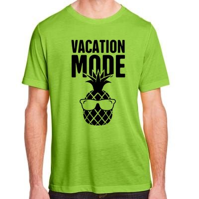 Vacation Mode Pineapple Adult ChromaSoft Performance T-Shirt