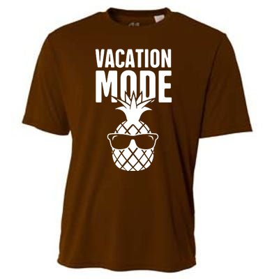 Vacation Mode Pineapple Cooling Performance Crew T-Shirt