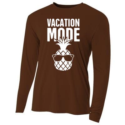 Vacation Mode Pineapple Cooling Performance Long Sleeve Crew