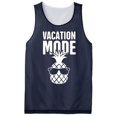 Vacation Mode Pineapple Mesh Reversible Basketball Jersey Tank