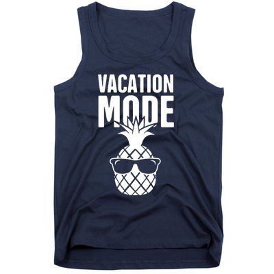 Vacation Mode Pineapple Tank Top