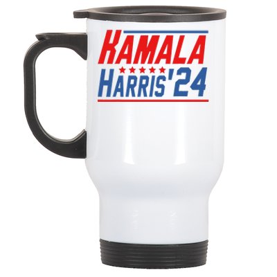 Vote Madam President Kamala 2024 Stainless Steel Travel Mug