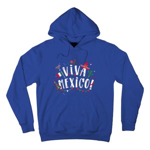 Viva Mexico Party Mexican Independence Flag Hoodie