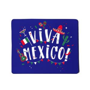 Viva Mexico Party Mexican Independence Flag Mousepad