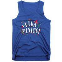 Viva Mexico Party Mexican Independence Flag Tank Top