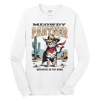 Vintage Meowdy Partner Cow Tall Long Sleeve T-Shirt