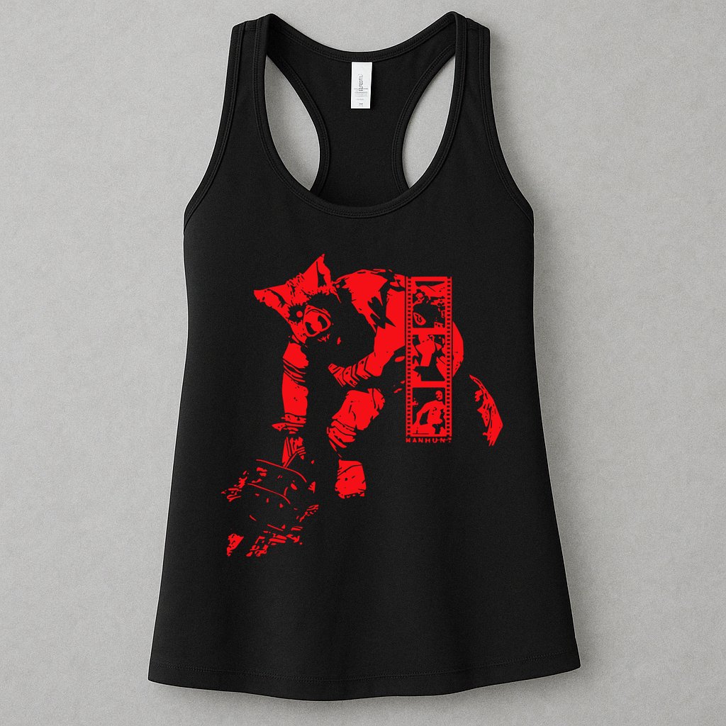 Valiant Manhunt Piggsy Womens Tank Top