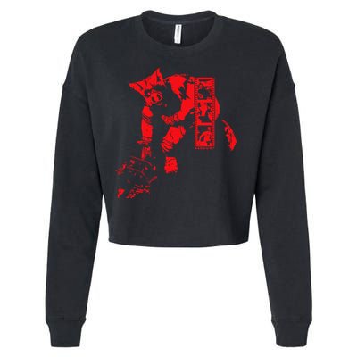 Valiant Manhunt Piggsy Cropped Pullover Crew