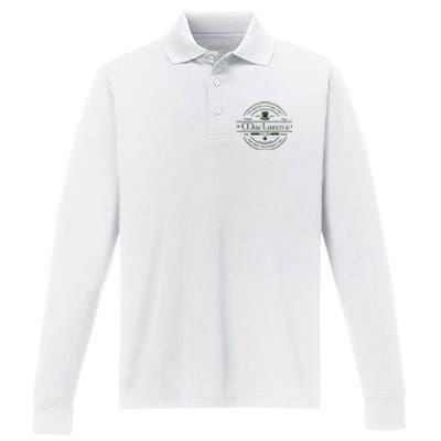 Vintage McclarenS Pub From How I Met Your Mother Performance Long Sleeve Polo