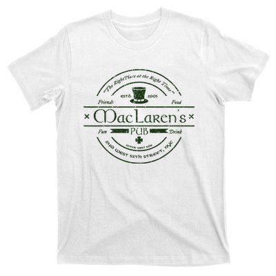 Vintage McclarenS Pub From How I Met Your Mother T-Shirt