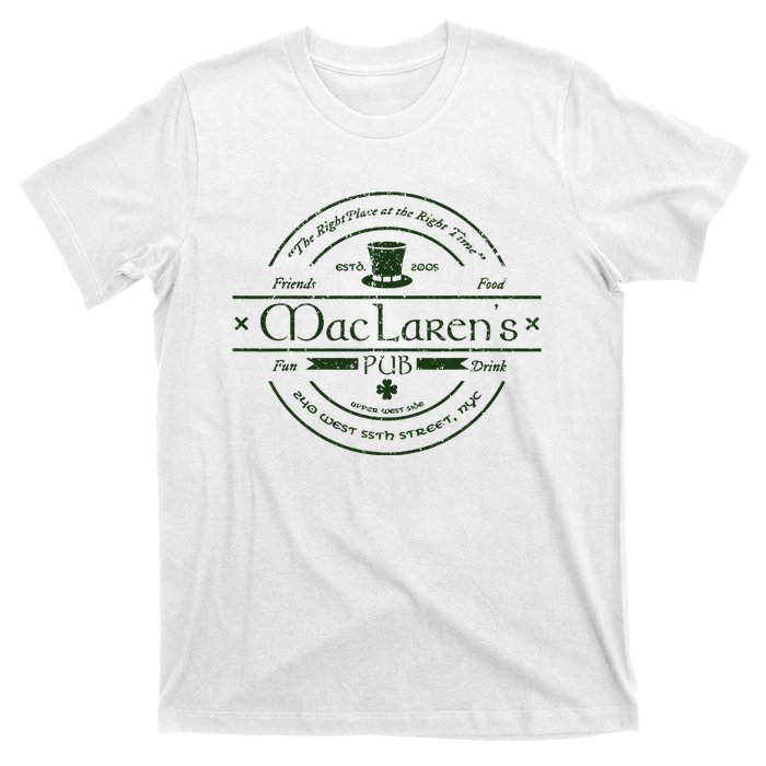 Vintage McclarenS Pub From How I Met Your Mother T-Shirt