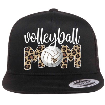 Volleyball Mom Proud Mother Of A Volleyball Player Mom Gift Flatbill Hat