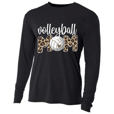 Volleyball Mom Proud Mother Of A Volleyball Player Mom Gift Cooling Performance Long Sleeve Crew