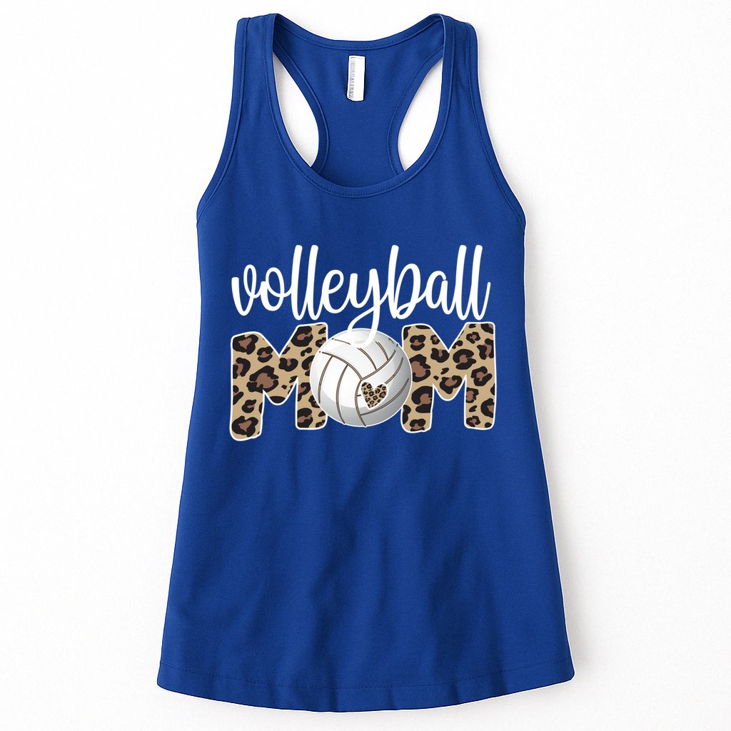 Volleyball Mom Proud Mother Of A Volleyball Player Mom Gift Womens Tank Top